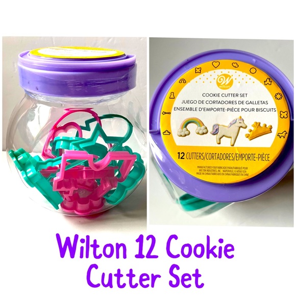 ⭐️ NEW Wilton 12pc Cookie Cutter Set (Princess Themed) - Picture 1 of 8